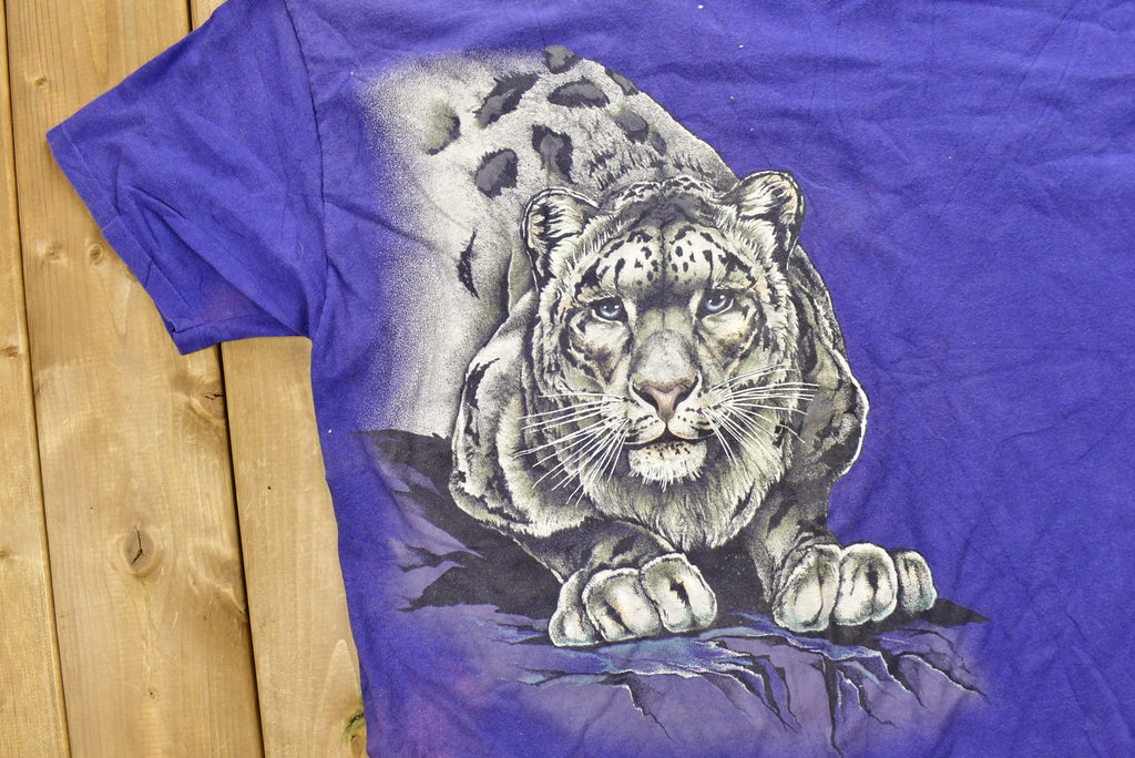 Vintage 1990's Jaguar Animal Print T-Shirt