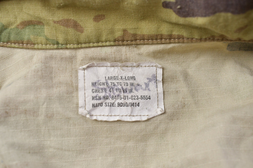 Vintage Military Button Up Shirt
