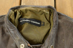 Vintage 1970s AMF Harley Davidson Leather Cafe Racer Jacket Men's Large