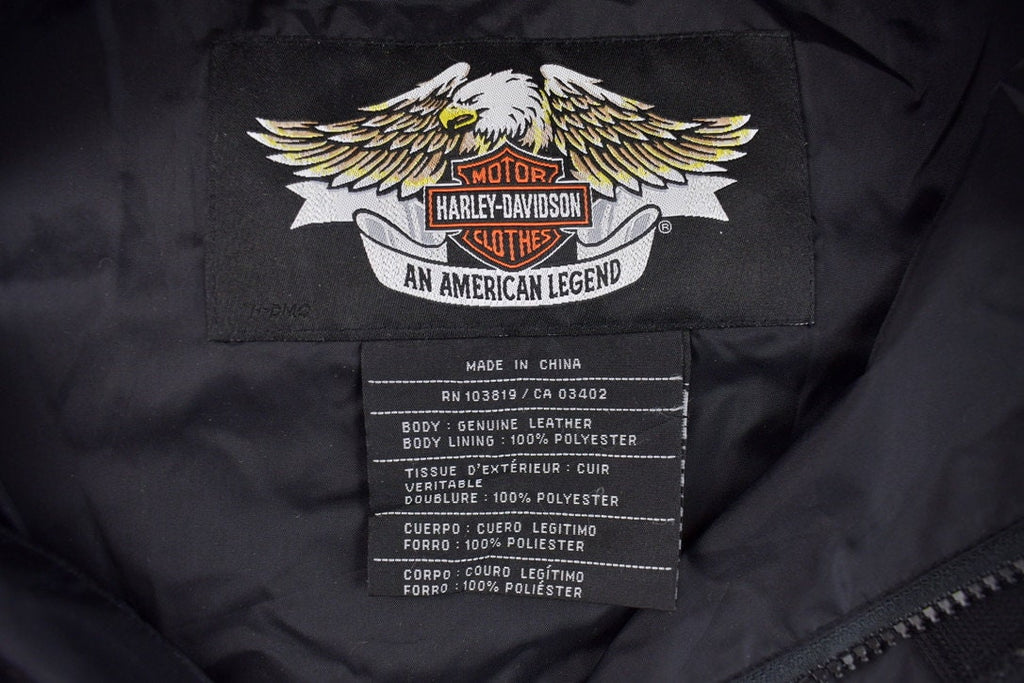 Vintage 1990s Harley Davidson Windbreaker Jacket