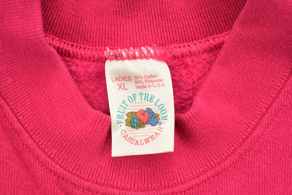 Vintage 1980s Ladies Blank Raglan Crewneck Sweatshirt