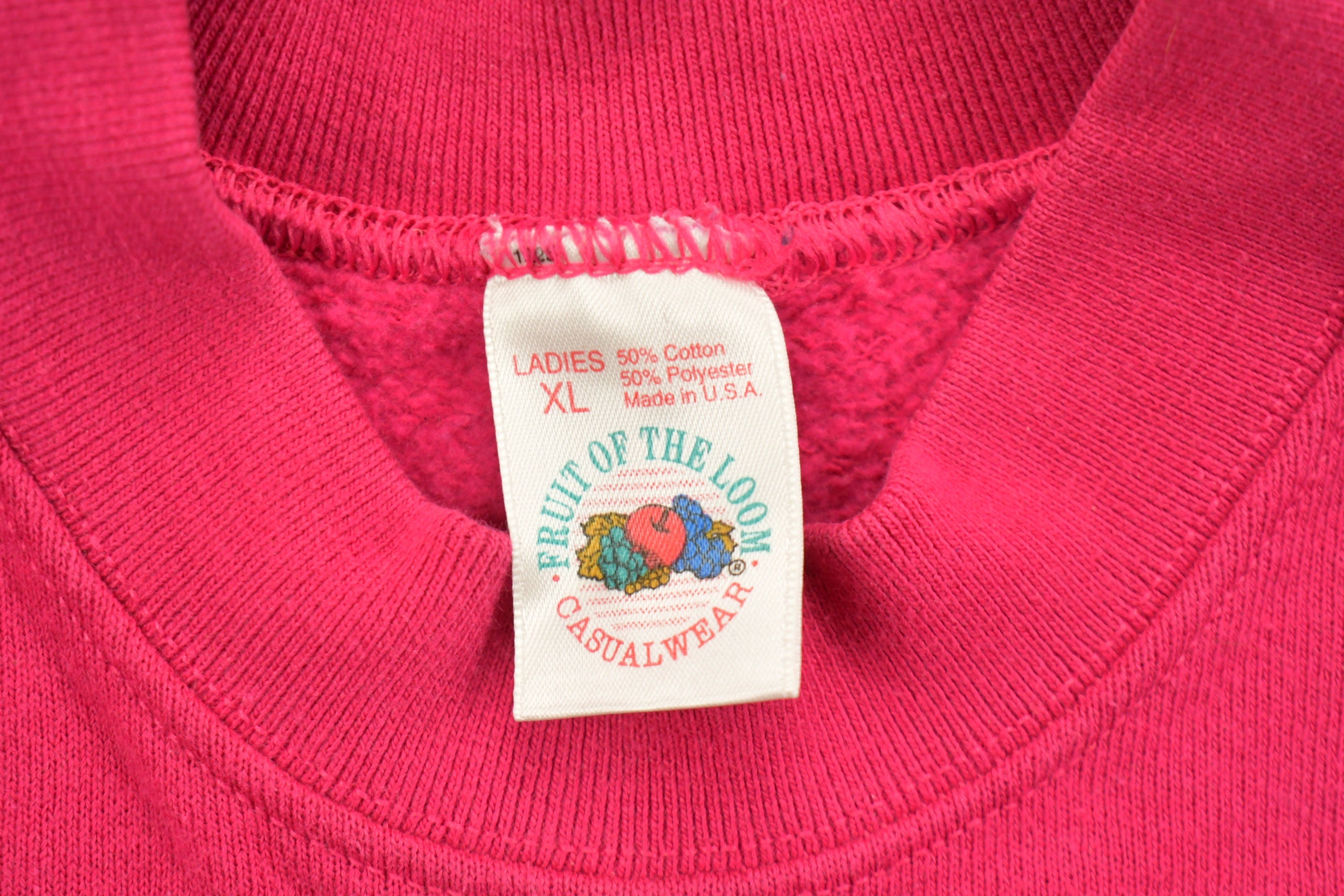 Vintage 1980s Ladies Blank Raglan Crewneck Sweatshirt