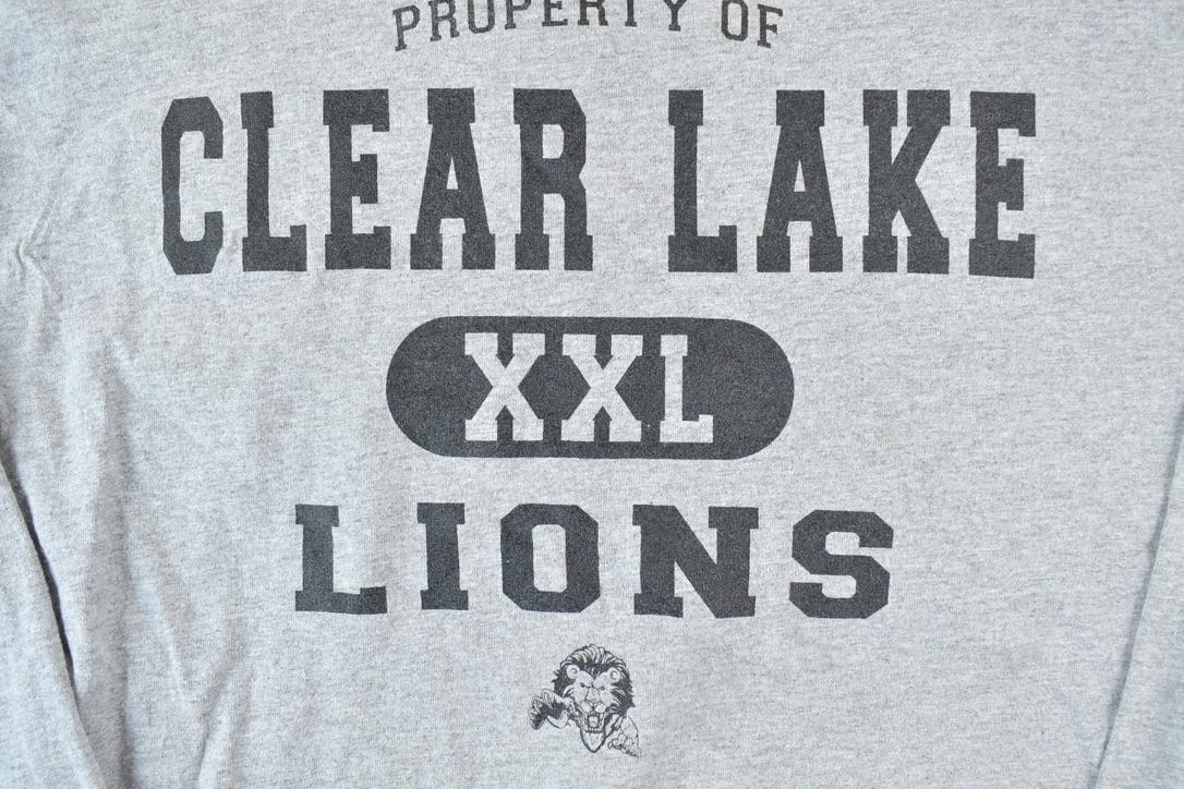 Vintage 1990s Property Of Clear Lake Lions Single Stitch T-Shirt