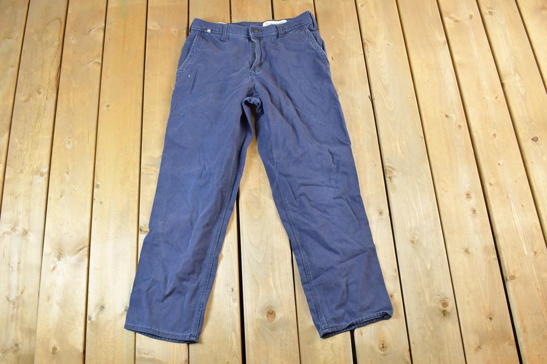 Vintage 1990s Carhartt Flame Resistant Work Pants Size 32