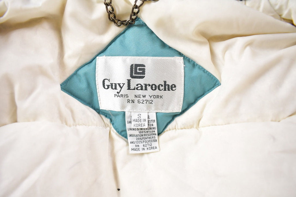 Vintage 1980s Guy Laroche Down Filled Parka /