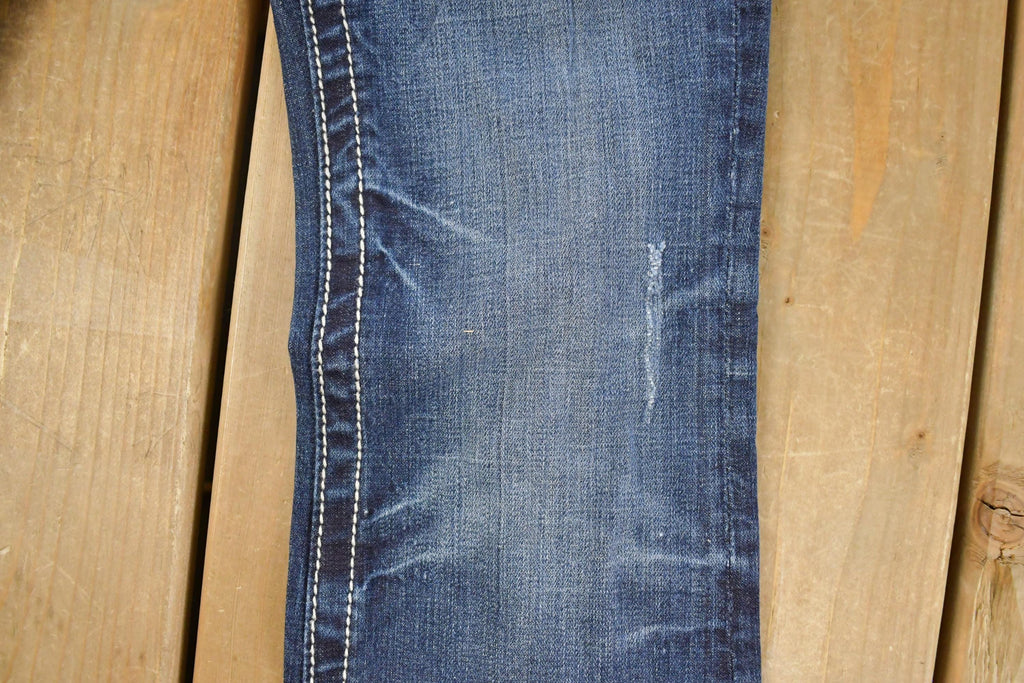 Vintage Deadstock Y2K Miss Me Bedazzled Low Rise Jeans Women's Size 26x31