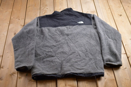 Vintage 1990s North Face Fleece Denali Sweater / Outdoorsman / 90s Sweater / Streetwear / Hiking / Fleece Zip up / North Face Vintage