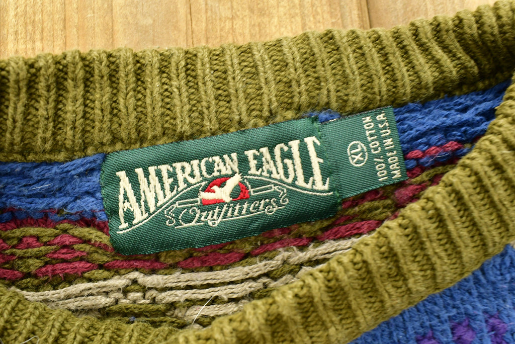 Vintage American Eagle Knitted Sweater /