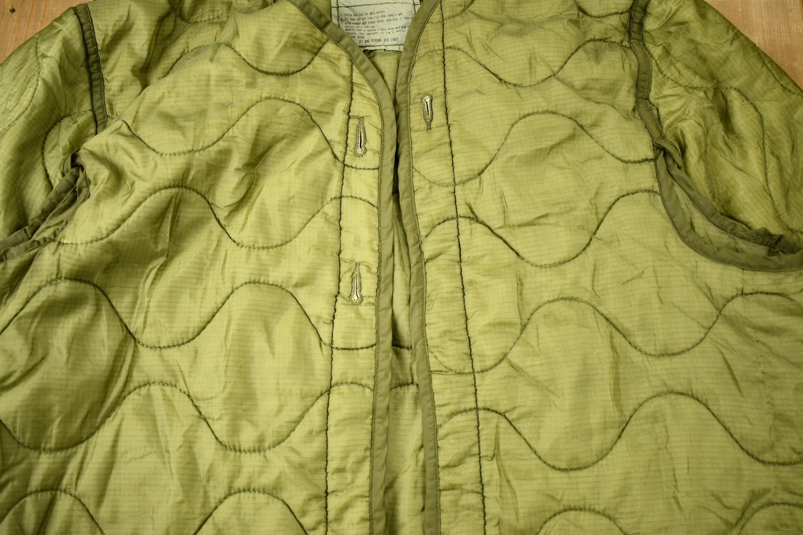 Vintage 2000 M65 Military Jacket Lining