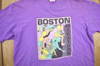 Vintage 1990s Boston Marathon Graphic T-Shirt