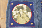 Vintage 1990s Custom Denim Elvis Presley Bag /