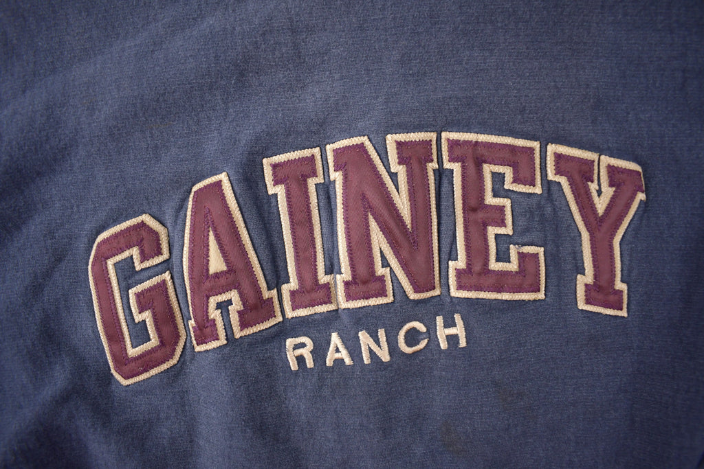 Vintage 1990s Gainey Ranch Embroidered Pro Weave Crewneck Sweatshirt
