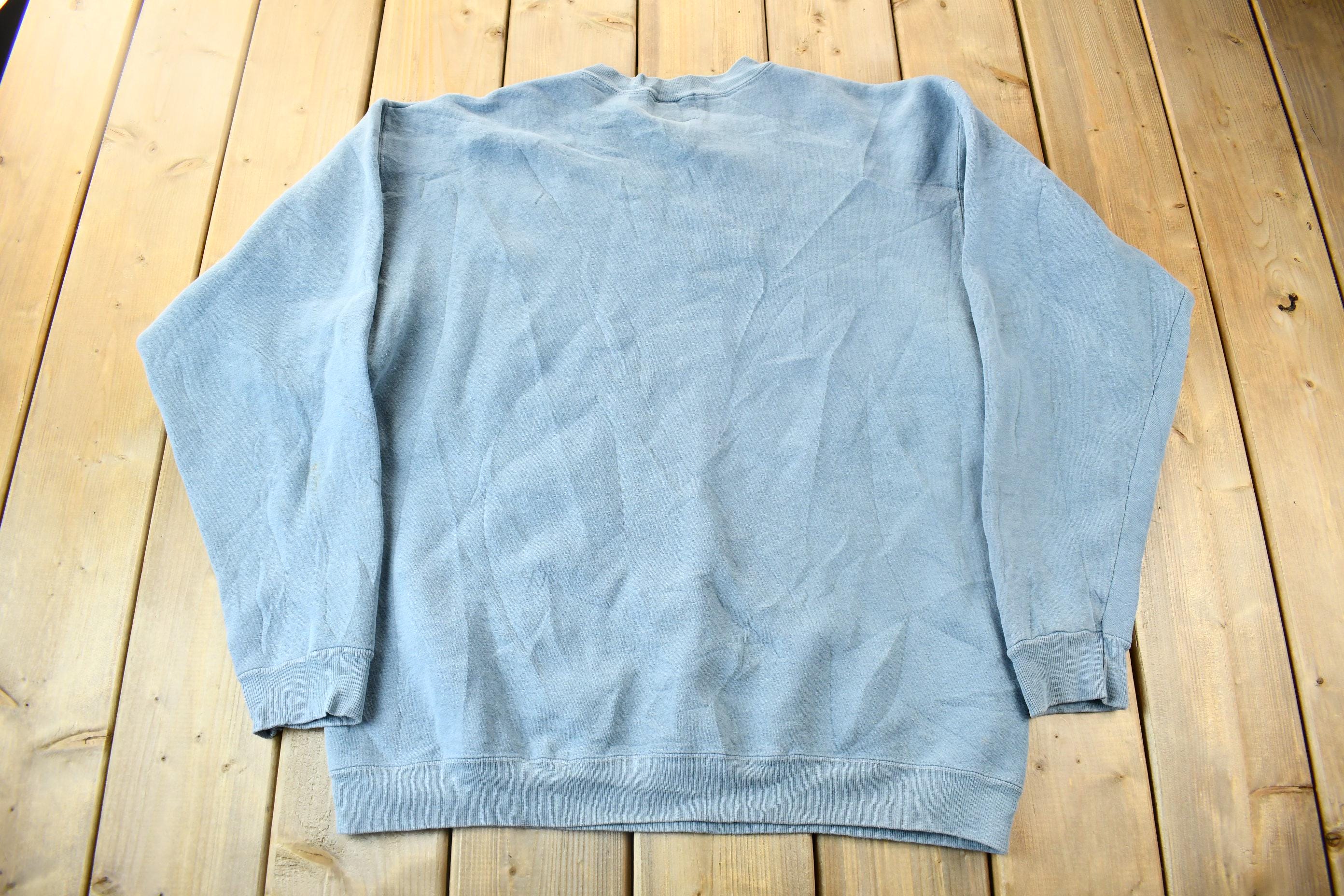 Vintage 1990s Yellowstone National Park The Land Geysers Crewneck