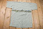 Vintage 1990s Houghton Lake Moose Nature Souvenir T Shirt