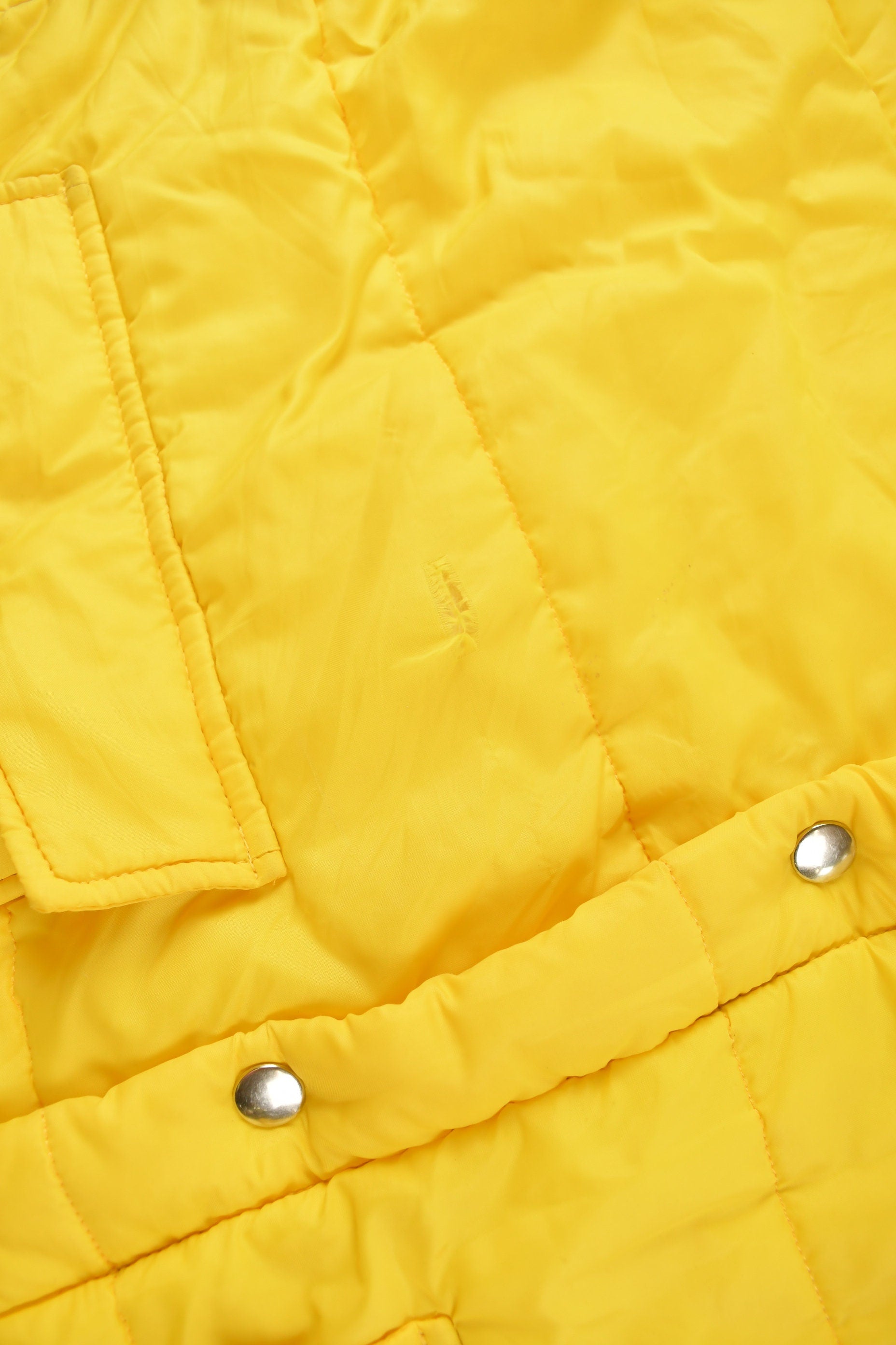 Vintage 1980s Hubbard Patchwork Weather Caster Puffer Jacket