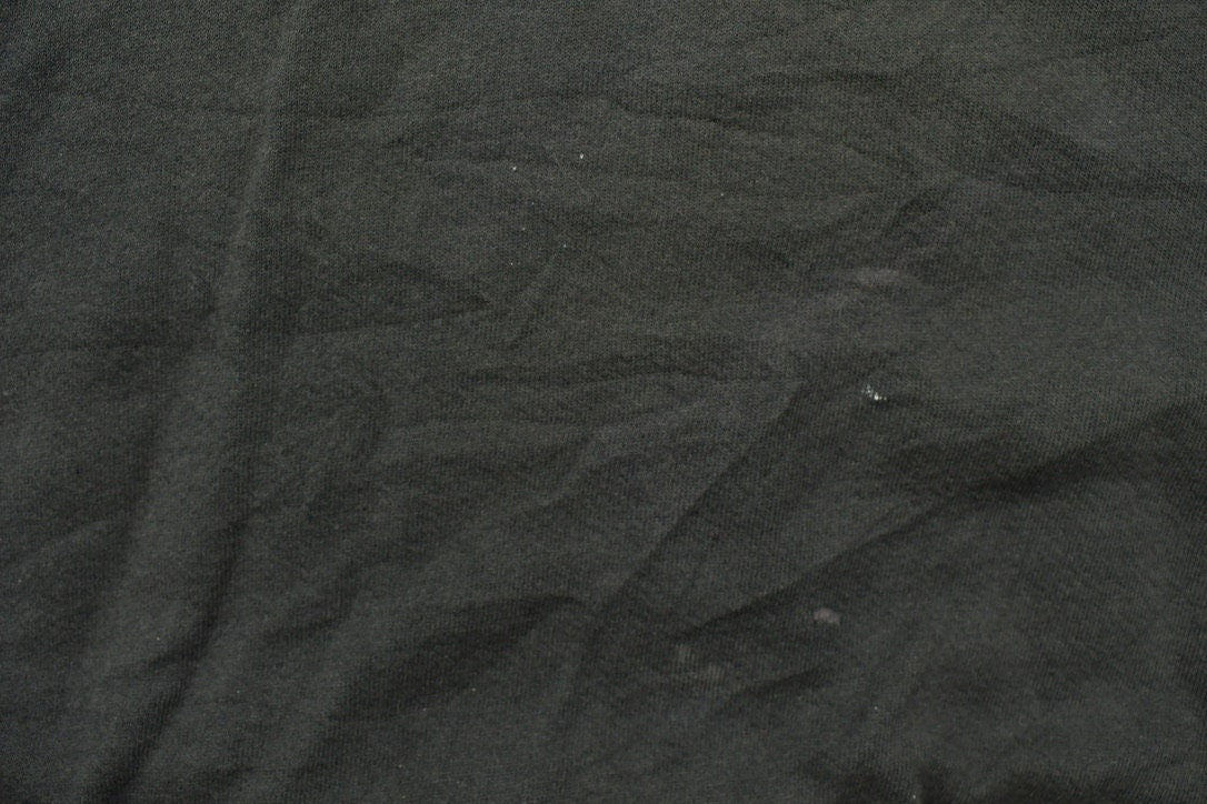 Vintage 1990s Blank Black Crewneck Sweatshirt