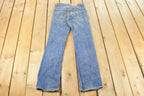 Vintage 1990s Levi's Distressed 716 Orange Tab Student Denim Jeans Men's 28 x 31 / Blue / 90s Levi's