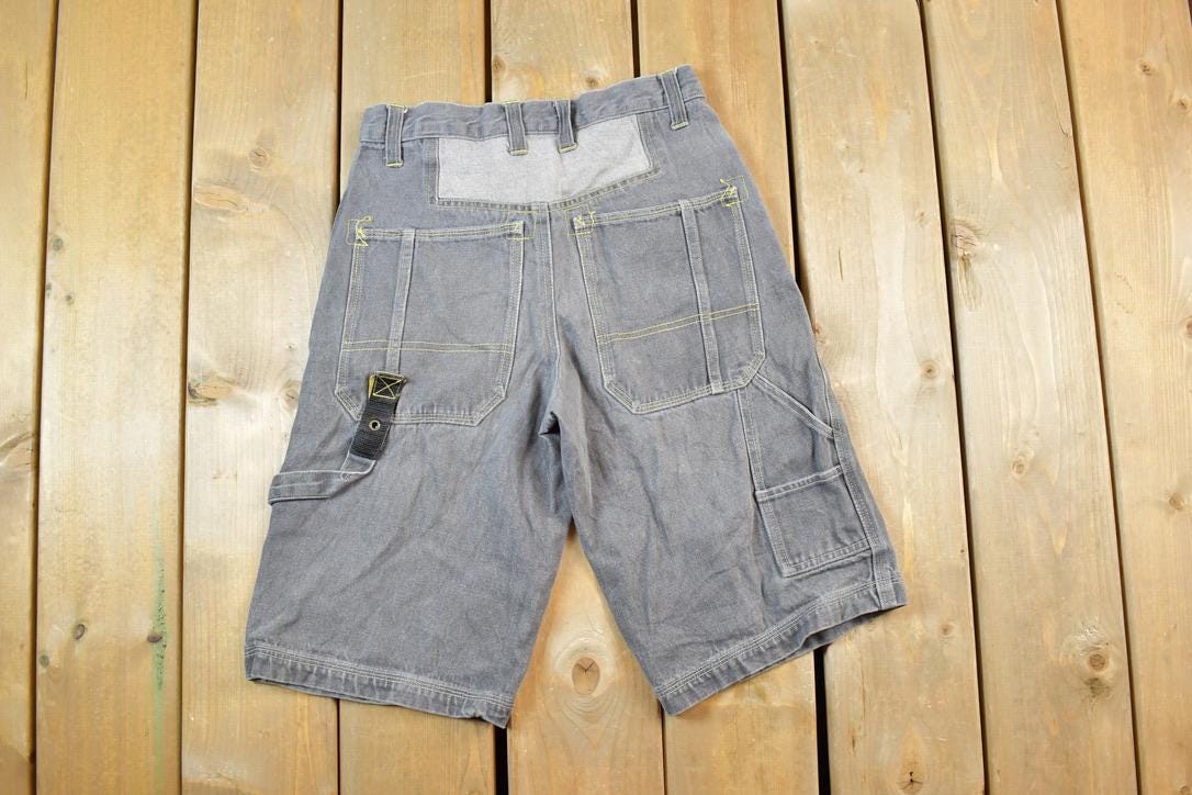 Vintage 1990s Youth 725 Originals Denim Jean Shorts 24 x 10