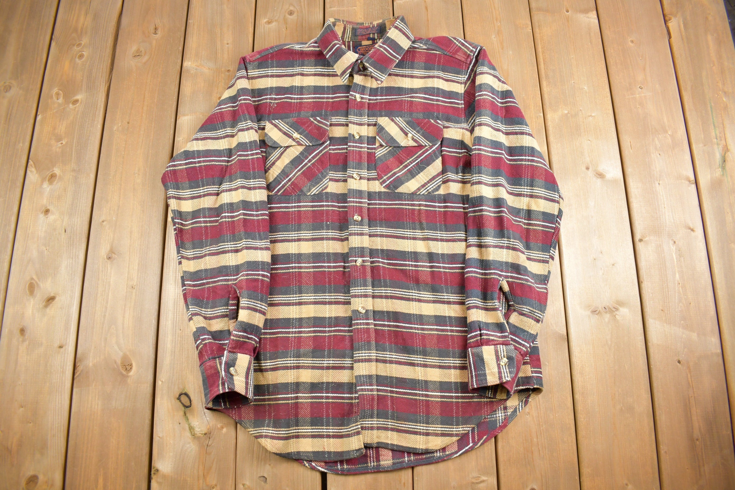 Vintage 90's Woodland Button Up Shirt