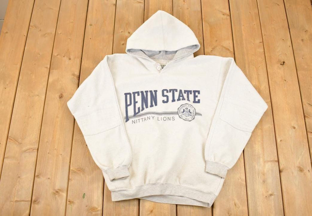 Vintage 1990s Penn State University Nittany Lions Hoodie Sweater Men's L