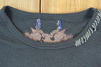 Deadstock Y2K Vintage Vigoss Gold Bedazzled Rock T-Shirt