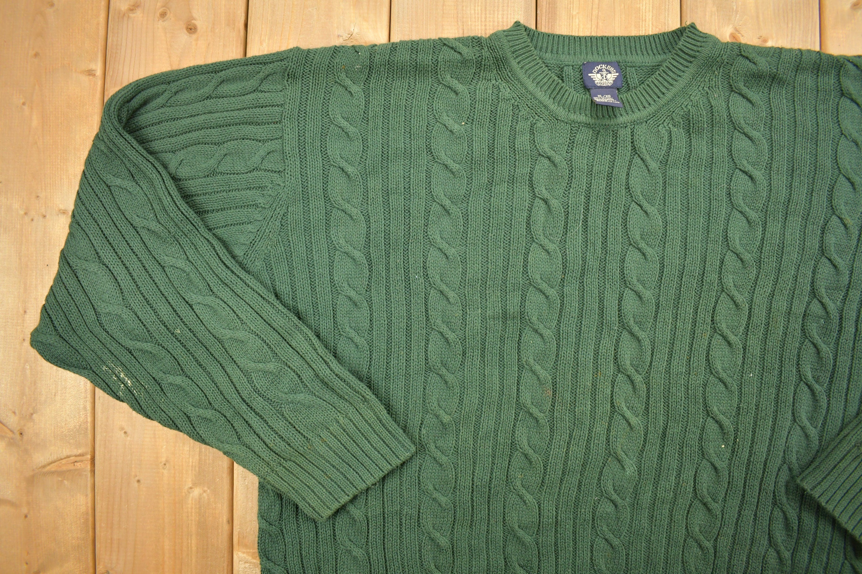 Vintage 1990s Dockers Knitted Crewneck Sweater