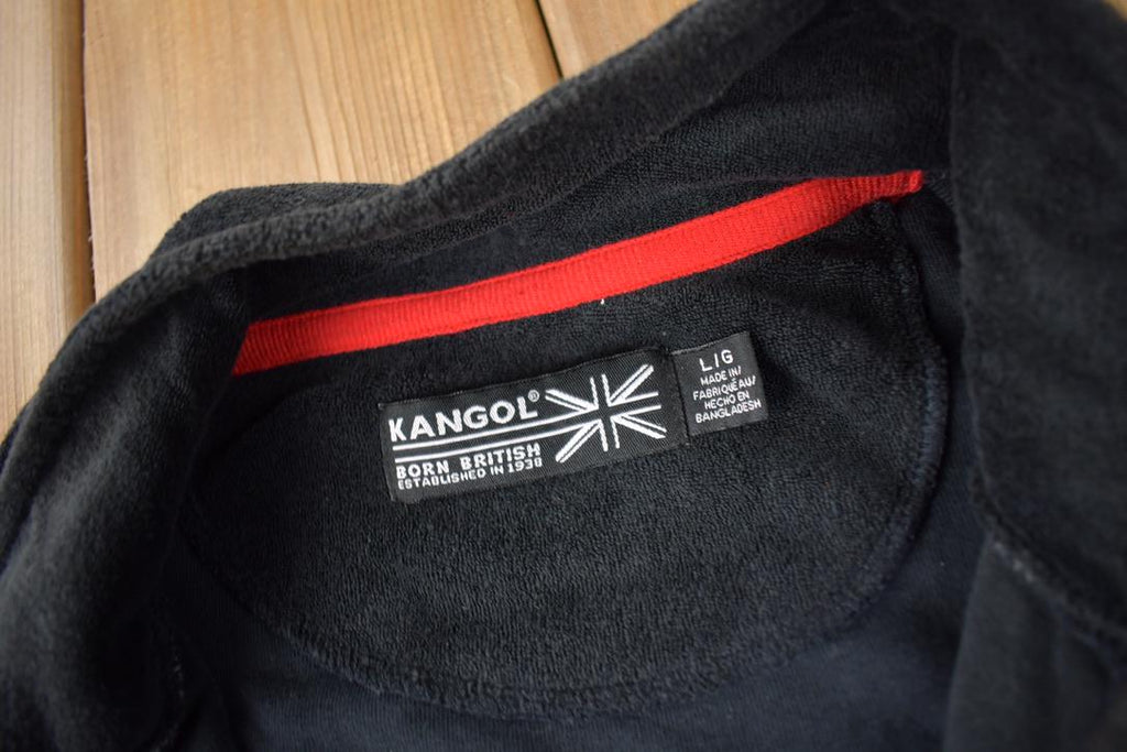 Vintage Y2K Kangol Embroidered Zip Up Sweatshirt Size Large