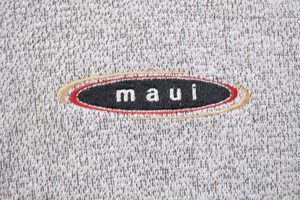 Vintage 1990s Maui Hawaii Quarter Zip Sweatshirt
