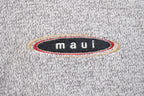 Vintage 1990s Maui Hawaii Quarter Zip Sweatshirt