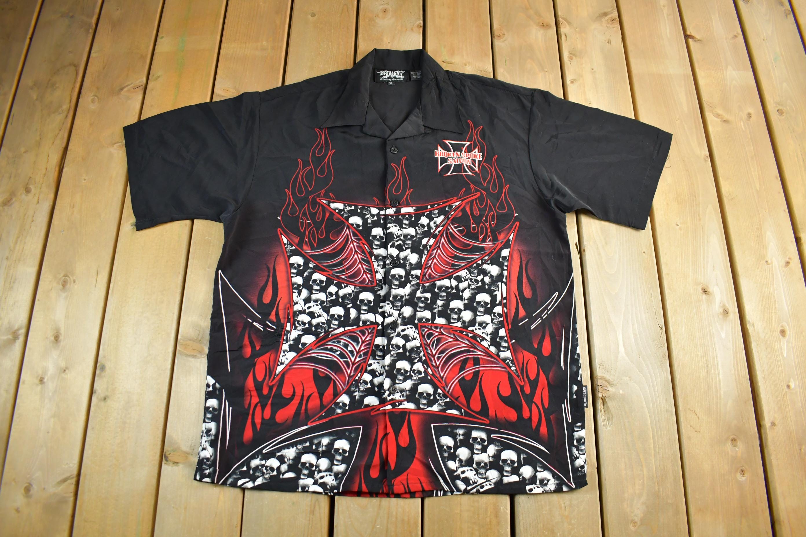 Vintage 2000s Broken Spoke Saloon Button Up Shirt Men's XL