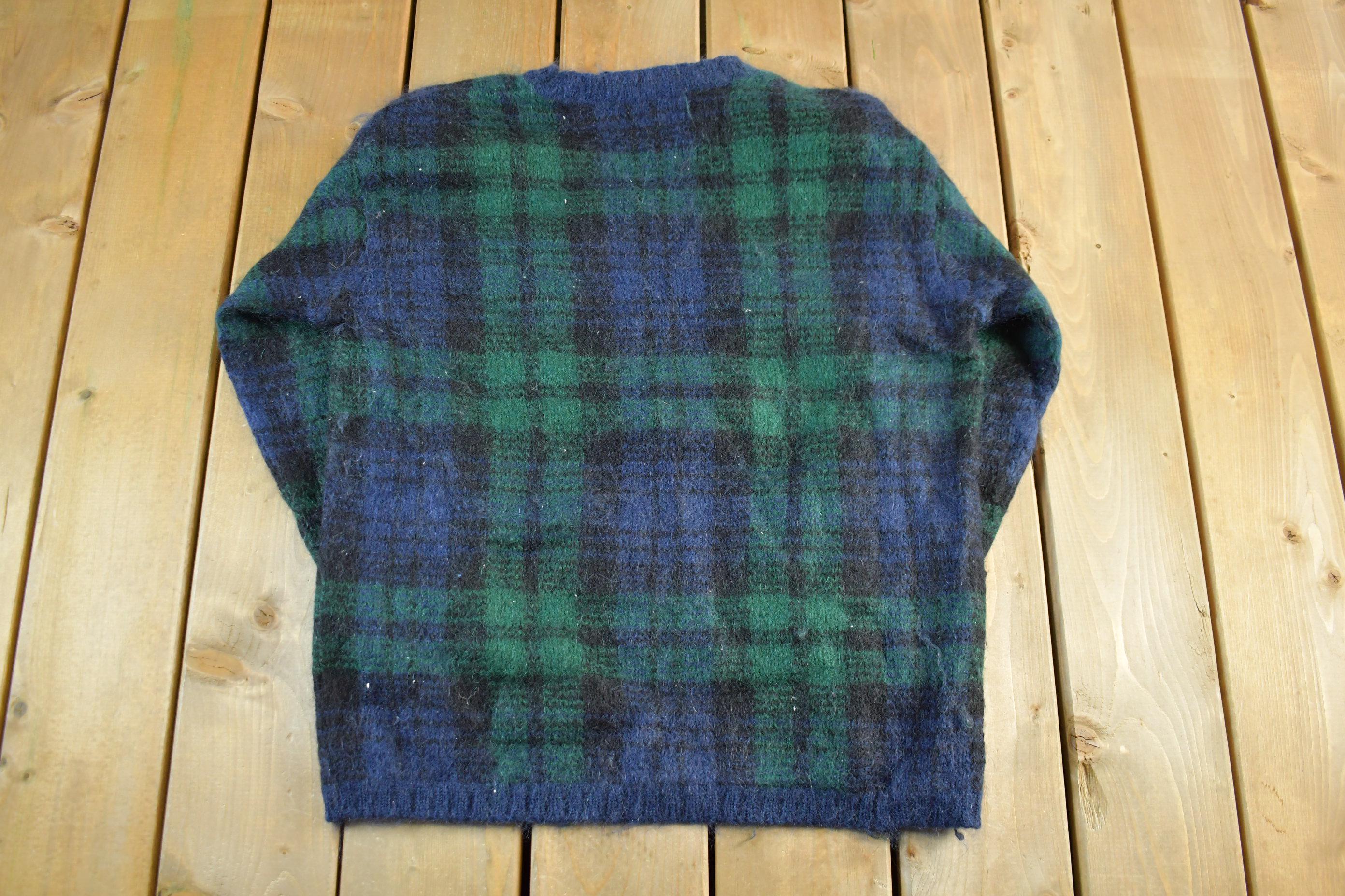 Vintage 1990s Christopher & Banks Mohair Knit Crewneck Sweater Women's Large