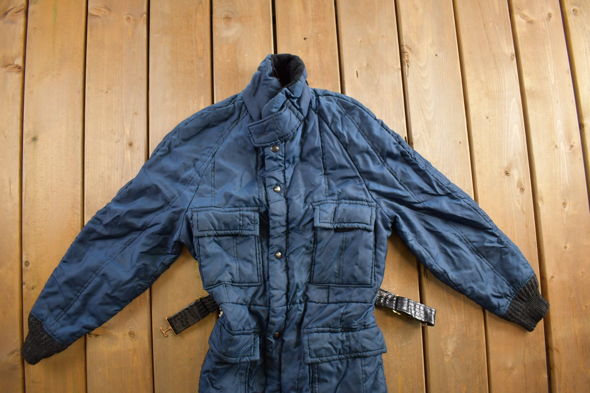Vintage 1970s Walls Blizzard Pruf Jumpsuit Size 30x25