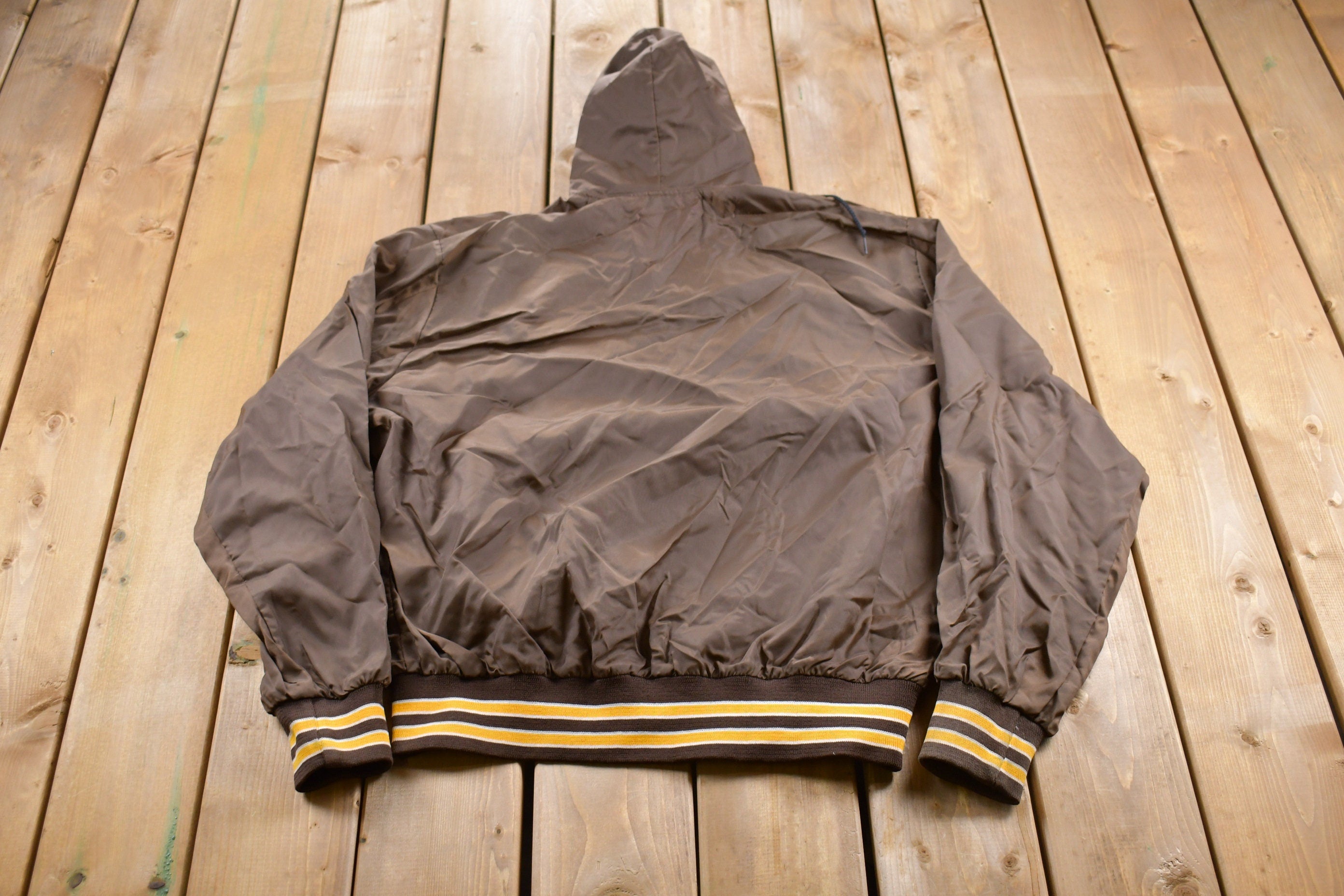 Vintage 1990s Holt Track & Field Staff Windbreaker Jacket