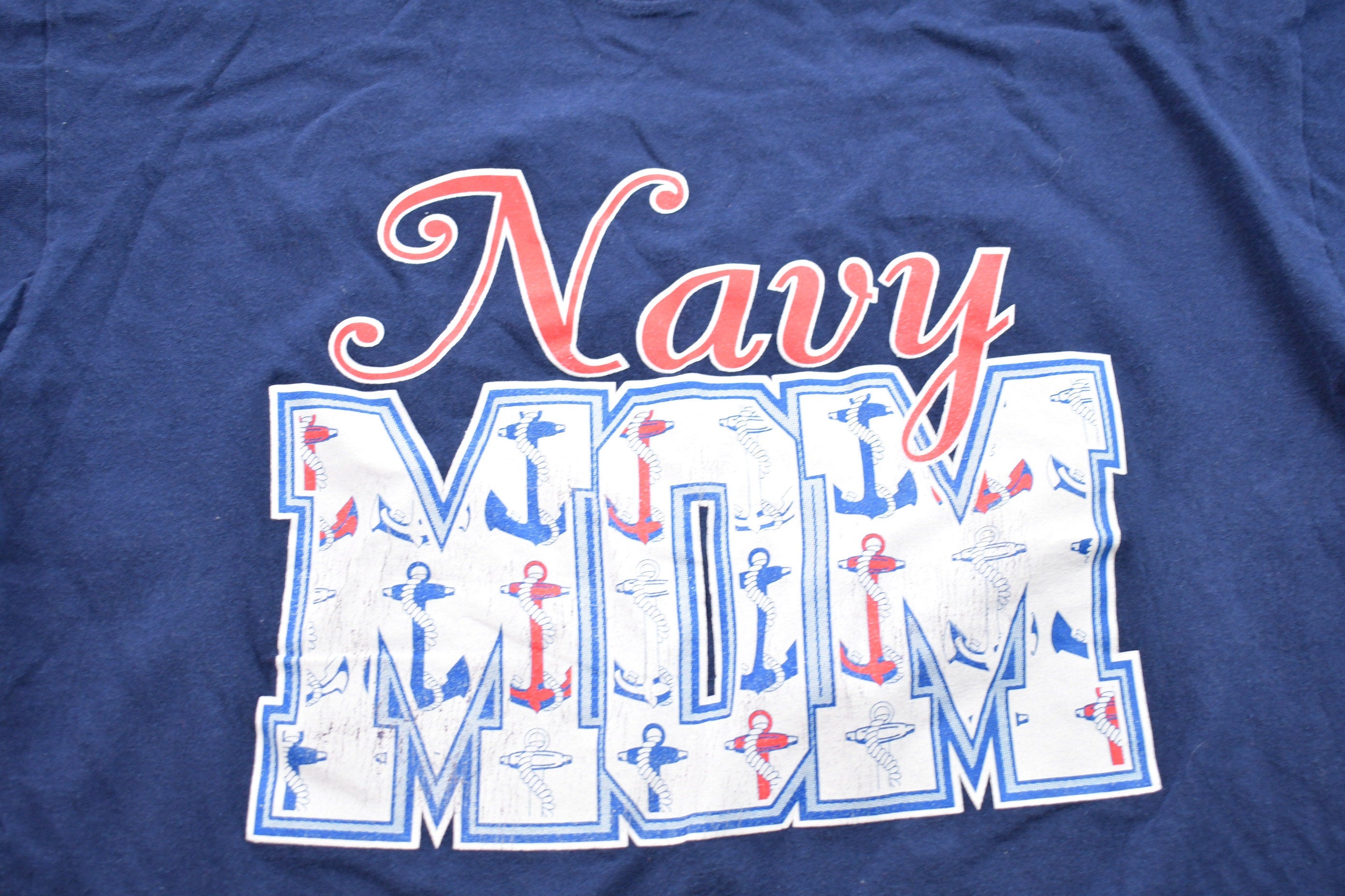 Vintage 1990s Navy Mom MJ Soffe T-Shirt