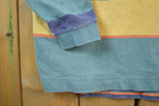 Vintage 1990s GAP Striped Quarter Button Up Shirt
