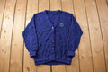 Vintage 1980s Knit Cardigan Sweater