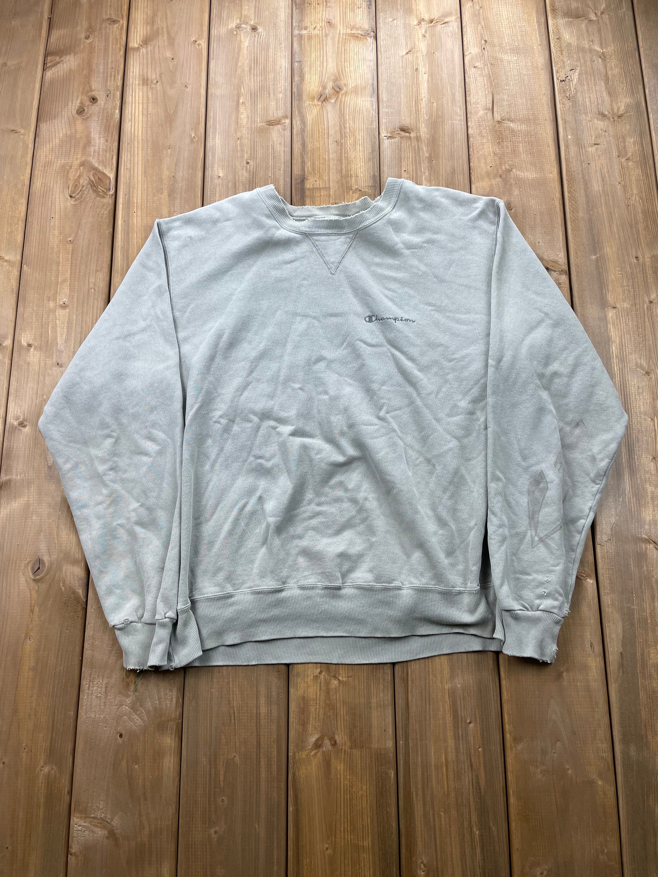 Vintage 1990s Champion Embroidered Sweatshirt