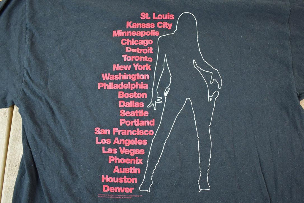 Vintage 2004 Velvet Revolver Tour Souvenir Crew Neck T Shirt Made In USA