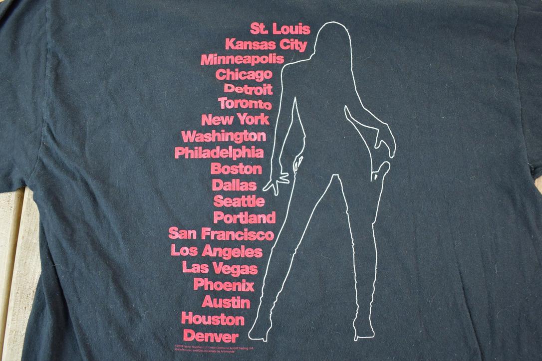 Vintage 2004 Velvet Revolver Tour Souvenir Crew Neck T Shirt Made In USA