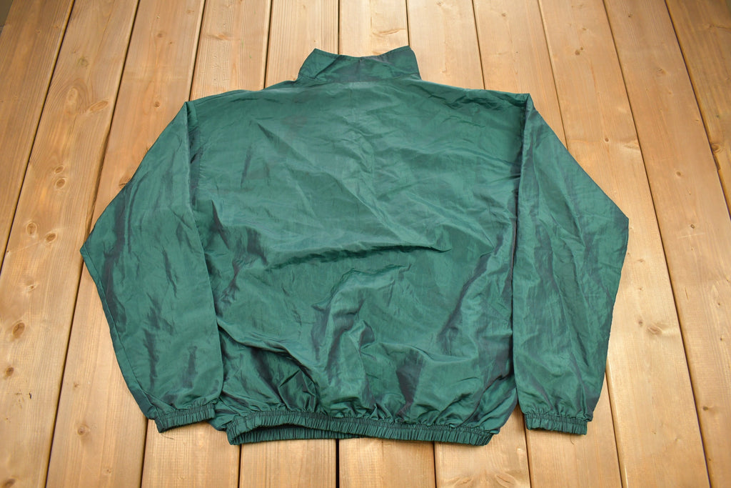 Vintage 1996 New Orleans Louisiana Quarter Zip Windbreaker Jacket