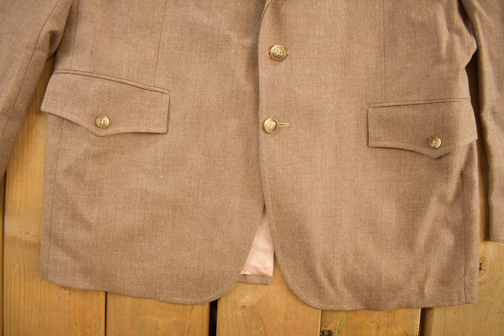 Vintage 1980s Button Down Blazer Jacket