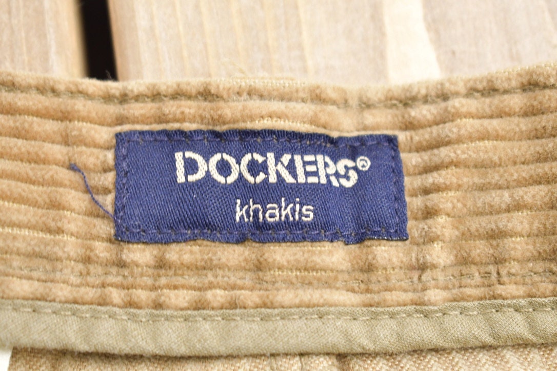 Vintage 1990's Docker's Corduroy Pants 32 x 33