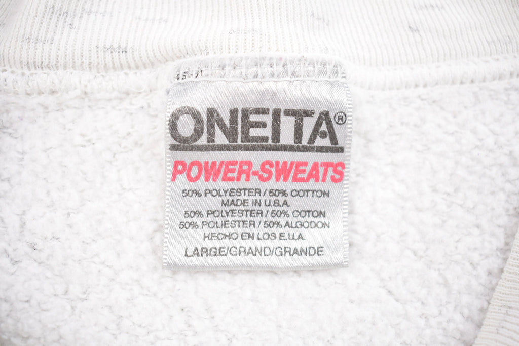 Vintage 1990s Oneita Great Eight Winter Games Crewneck Sweatshirt