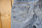 Vintage 1990s Levi's 550 Red Tab Jeans Size 32 x 38.5