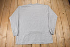 Vintage 1990s NBA Logo Graphic Long Sleeve T-Shirt Made In USA