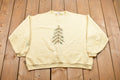 Vintage 1990s Christmas Tree Festive Crewneck Sweatshirt