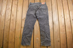 Vintage 1990s Levi's 505 Red Tab Black Jeans Size 31 x 29