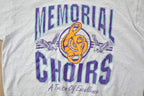Vintage 1990s Screen Stars Best Memorial Choirs University Collegiate T-Shirt