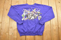 Vintage 1998 Looney Tunes Character Print Crewneck