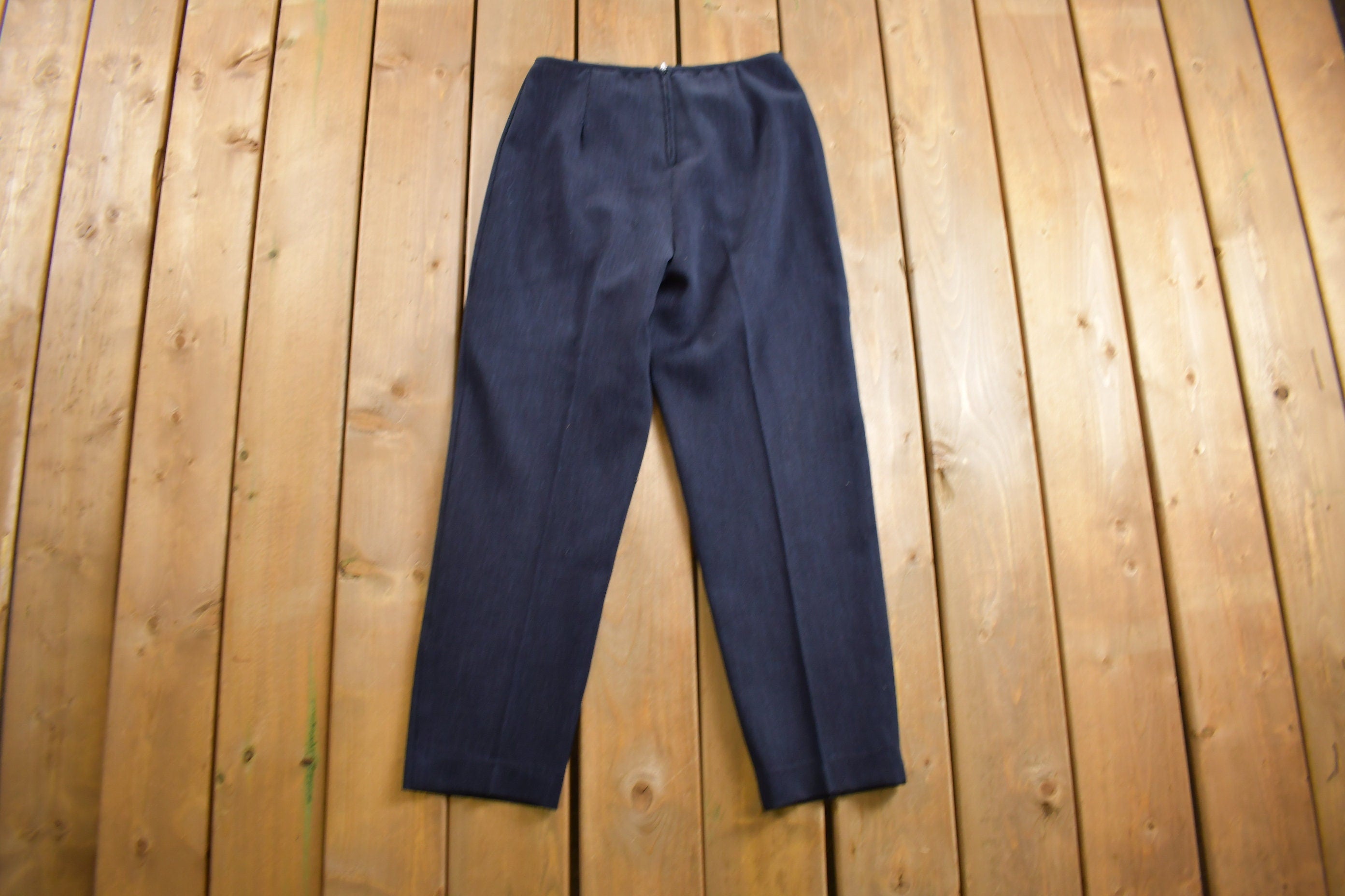 Vintage 1970's Pleated Trousers 28 x 29.5